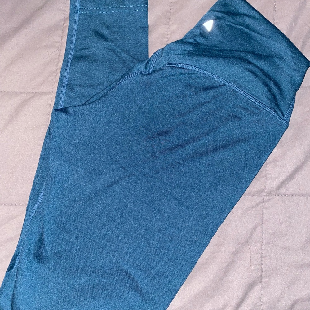Balance Athletica blue oasis legging. Size large.